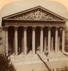 The Church of the Madeline, Paris, France, 1900