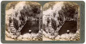 The Pool of Siloam, Outside Jerusalem, Palestine
