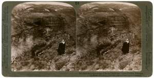 The Gorge of Brook Cherith and Elijah Convent, Palestine