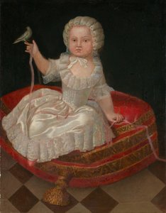 Girl on a Hassock