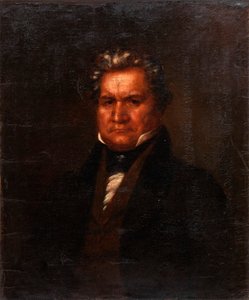Major Ridge, Portrait of Cherokee Indian by Unidentified