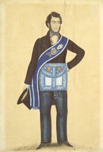 Portrait of an Odd Fellow by Unidentified