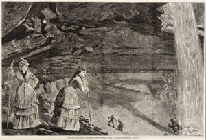 Under the Falls, Catskill Mountains by Unidentified
