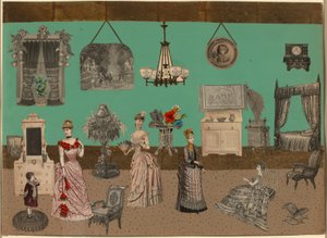 Untitled (Victorian Collage) by Unidentified