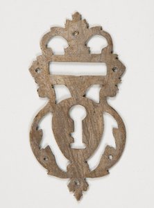 Keyhole Escutcheon by Unidentified Maker