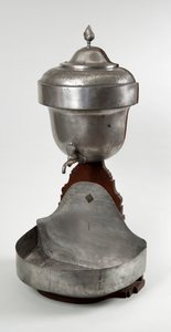 Wall Cistern with Basin by Unidentified Maker