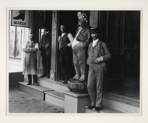 At the Bootshop, Columbia, CA by Unknown