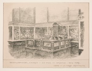 Baptistry of Saint Paul the Apostle by Unknown
