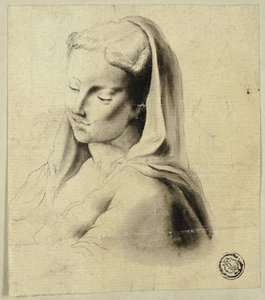 Bust of a Woman with Veil by Unknown