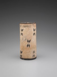 Cacao Vessel with Floral Design by Unknown