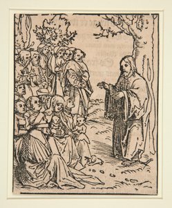 Christ Preaching by Unknown