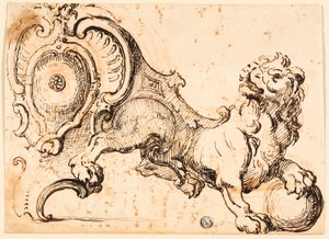 Design for an Andiron by Unknown