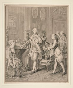 Drawing Room Scene (Preparation for a Ceremony) by Unknown