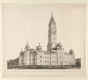 New City Hall, Philadelphia by Unknown