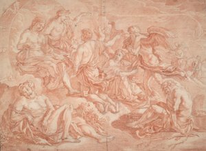 Phaeton Begging the Chariot of Apollo by Unknown