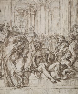 Saints Peter and Paul Healing the Lame Man by Unknown