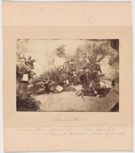 Skirmish between a Prussian Reconnaissance Unit and Advance Troops from Faidherbe’s Army (Amiens, 21 January 1871) by Unknown