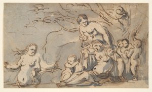 Study for the Abduction of Rinaldo [?] by Unknown