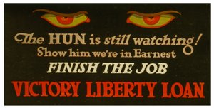 The Hun is still watching! Show him we