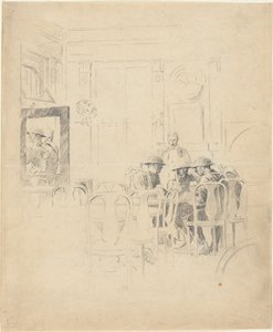 Untitled (Soldiers in a Cafe)