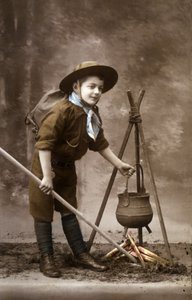 A Boy Scout in the 1920s
