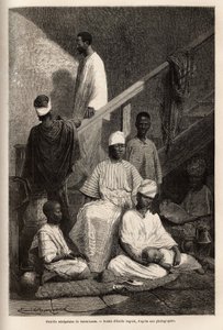 A Senegalese Family from Saint Louis by Unknown artist