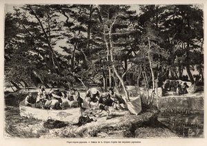 A Bourgeois Picnic in the Suburbs of Edo
