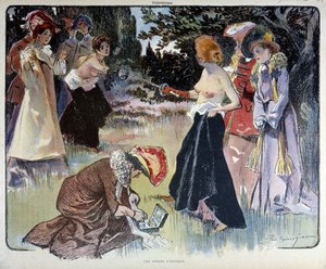 A Matter of Honor: Duel of Women with the Sword by Unknown artist