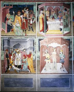 Adoration of the Magi, Circumcision, Mockery, Scourging, Life of Christ by Unknown artist