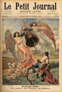 Allegory to celebrate the return of the Easter bells by Unknown artist