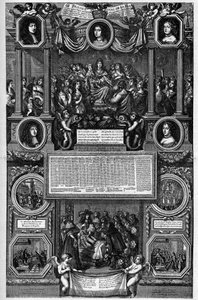 Almanach for the Year 1682 Representing the Birth of the Dauphin by Unknown artist