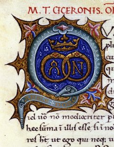 Alphabet: miniaturized letter Q by Unknown artist