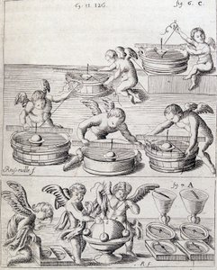 Angelots et comples - in nova demonstratio immobiliitatis terrae petita ex virtute magnetica by Iacobo Grandamico by Unknown artist