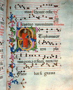 Antiphonary in Note 5, a Book Containing Chants for Mass