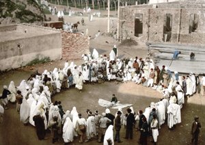 Arab jugglers in Algiers by Unknown artist