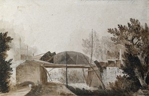Arch of the Southampton Railway over the Chelsea Road