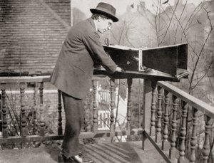 Archibald Montgomery Low with the Audiometer, from Master Minds of Modern Science, published 1930 by Unknown