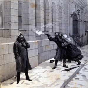 Attack on Tsar Alexander II in St. Petersburg, 1879