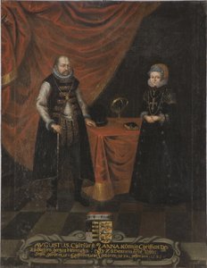 Portrait of Augustus (1526-1586), Elector of Saxony and Anne of Denmark (1532-1585), Electress of Saxony