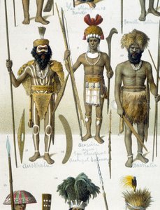 Australian Indigenous People in State Dress