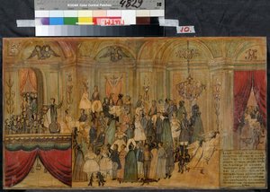 Fancy-dress Ball with Devil