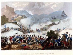 Battle of the Pyrenees, July 28 by Unknown artist