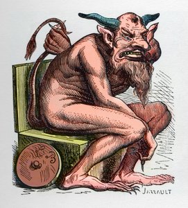 Belphegor, Illustration from the 