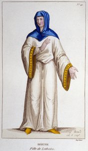 Berthe, daughter of Lotharia II, King of Lotharingia