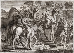 Bible of Royaumont, Old Testament: Return of Jacob. Jacob