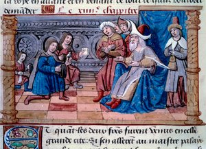 Brothers Nicolo and Matteo Polo, father and uncle of the young Marco Polo, were received in the court of the Grand Qubilai