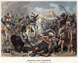 Campaign of Egypt (1798-1801): Battle of the Pyramids, July 21