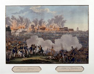 Capture of Regensburg, Napoleonic War, April 23 by Unknown artist