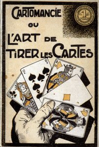 Cartomancy or the art of drawing cards by Unknown artist