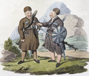 Caucasian warriors, early 19th century